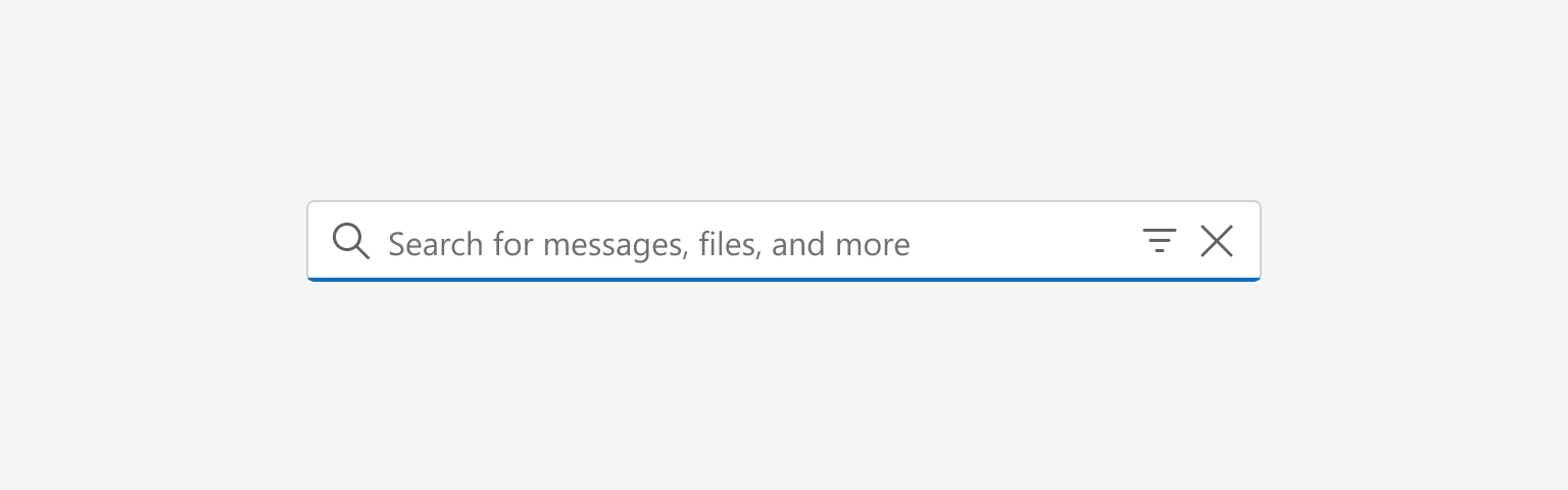 Searchbox behavior