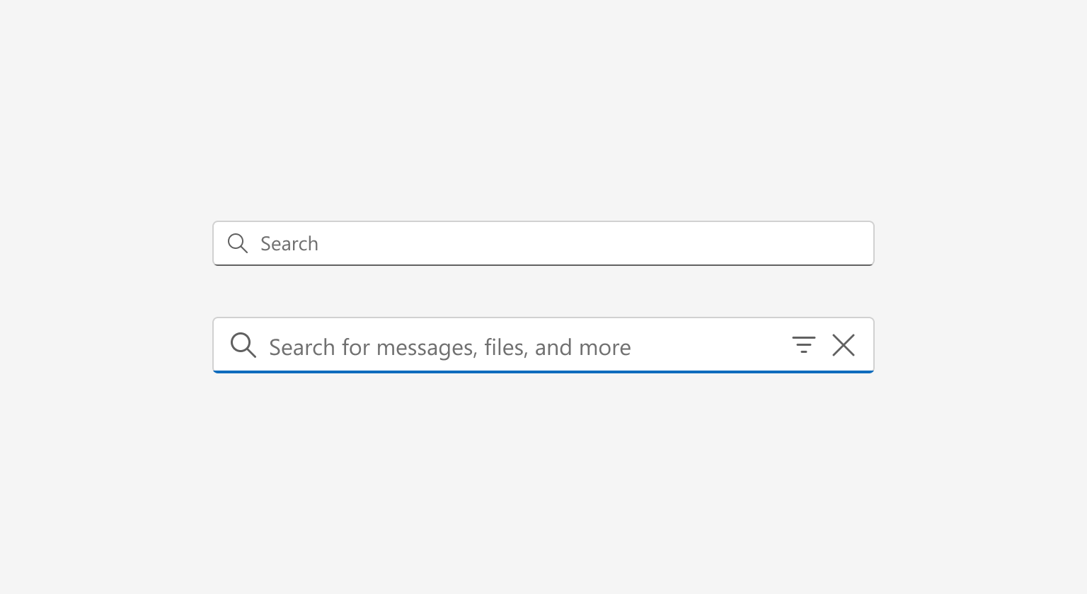 Searchbox layout